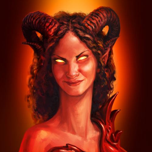 Инферно - Inferno. Нимус - Nymus.  Герой меча. Нимус была героиней для найма в Heroes 3 и появлялась в романе серии Меча и Магии The Sea of Mist, где она учила героя Праз-Эла искусству боя.   Biography  Foreknowledge of the true name of a Demon is 
necessary to summon it, and some Demons, weary of being forced to carry 
out the petty schemes of mediocre sorcerers, have taken up the habit of 
perpetual use of an alias. Nymus, which means No Name, is the most 
widespread of these fake identities. Not very fond of violence herself, 
this Nymus is best known in Sheogh as a master trainer, having earned 
the begrudging respect of even the most battle-hardened Pit Lords, 
who've discovered they can still learn a trick or two from this 
Succubus. Nymus also possesses a great sense of honour, always repaying 
her debts, which has given credence to the theory that she may have 
lived in the Lotus Empire in her former life.  Legacy  Nymus
 was a recruitable Hero in Heroes 3 and had an appearance in the Might 
& Magic novel The Sea of Mist, where she trains the hero Praz-El 
in the art of combat.